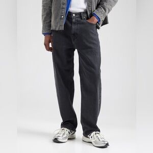 EUC Mens Hollister Baggy Jeans in Black (Size:28)